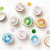 Japanese Stationery Adhesive Tape Round Stickers Label Colorful Dots Washi Tapes Masking Tape
