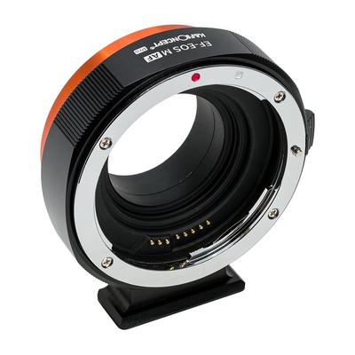 Объектив Concept EF с креплением Canon, электронный адаптер крепления K&F KF-EFEM-AF (Конвертация Canon EF-M)