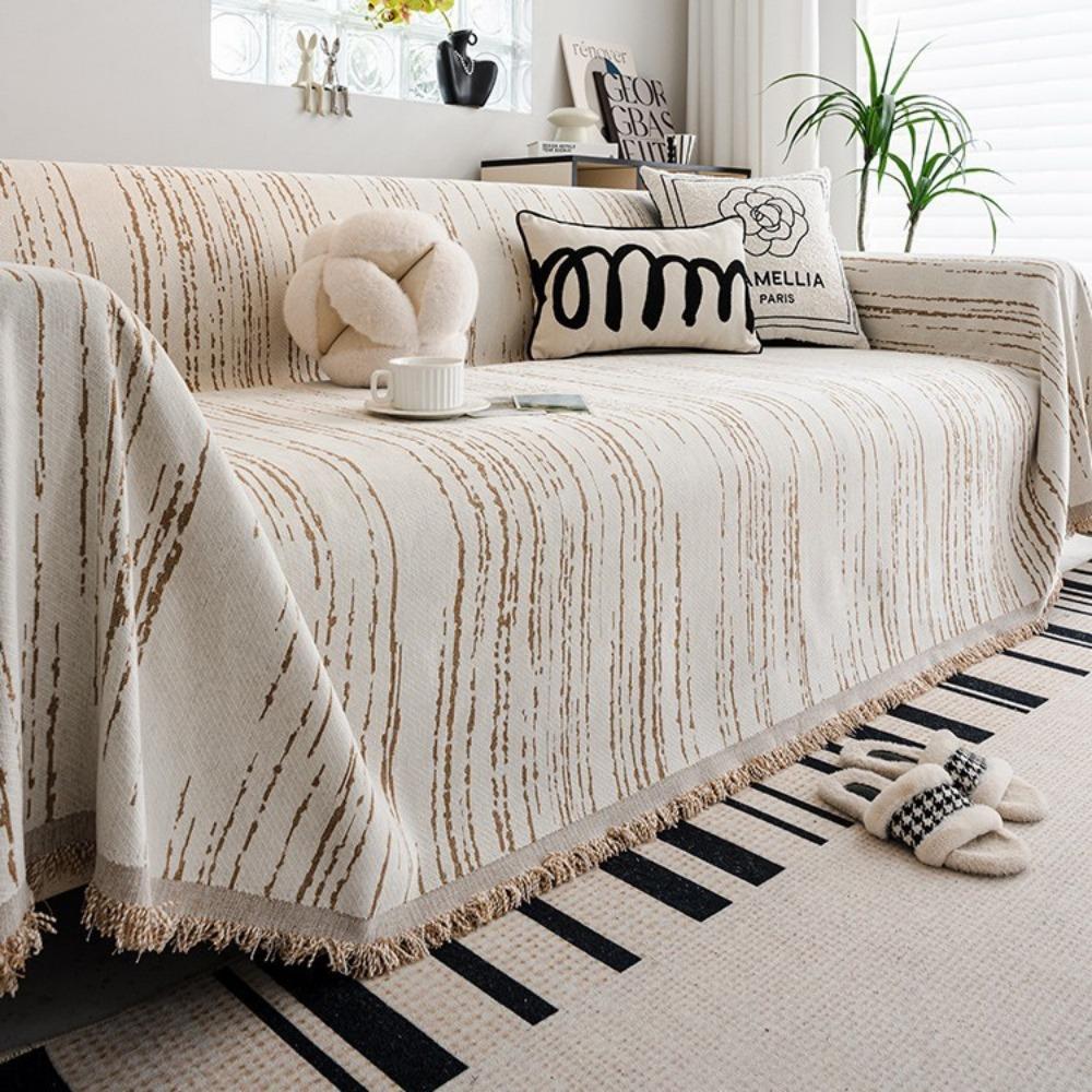 Тканевый чехол для дивана, высококачественное шениловое покрывало для дивана, всесезонное нескользящее одеяло, подушка на сиденье с защитой от царапин кошек, машинная стирка