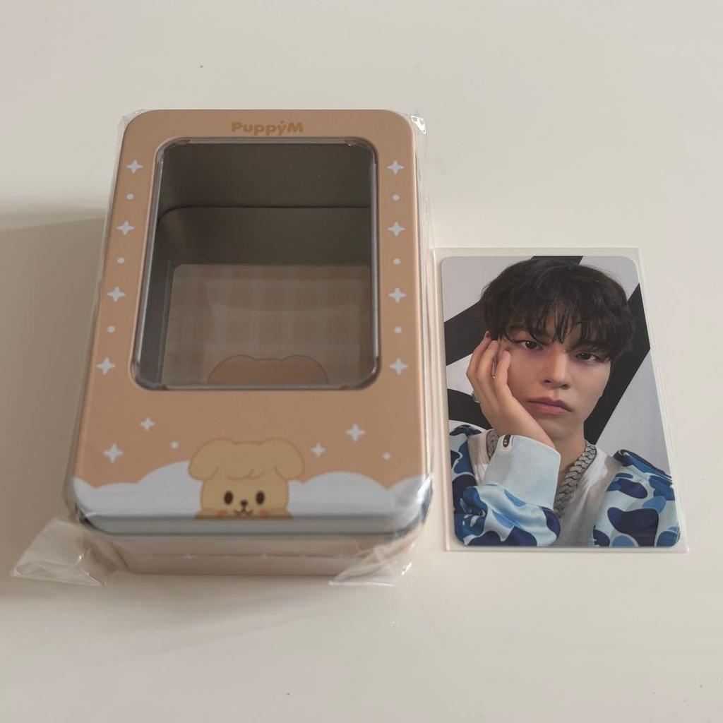 [USED] StrayKids Seungmin Tin Case Offline Purchase Bonus Trading Card