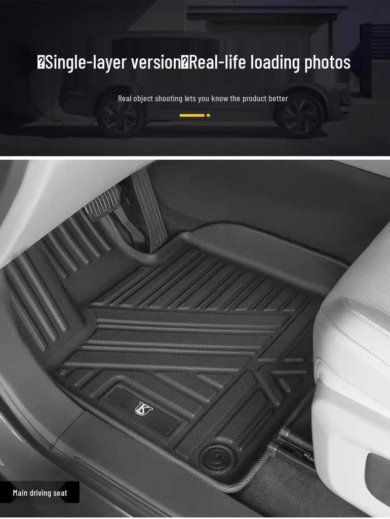 Водонепроницаемые, Экологичные, Износостойкие Коврики на Пол из ТПЭ для Honda Civic Hatchback 2023-2025 (Правый руль)
