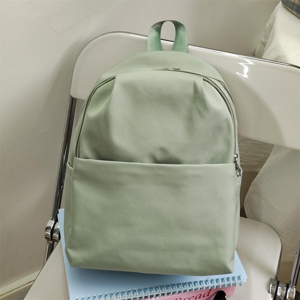 Однотонный женский рюкзак большой емкости для ноутбука портативный рюкзак для отдыха и путешествий