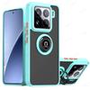 Магнитный матовый чехол для телефона для Xiaomi 15 14T 14 13T 13 12T Pro 14 13 Ultra Противоударный чехол с кольцом-держателем для Xiaomi 13 12 11 Lite