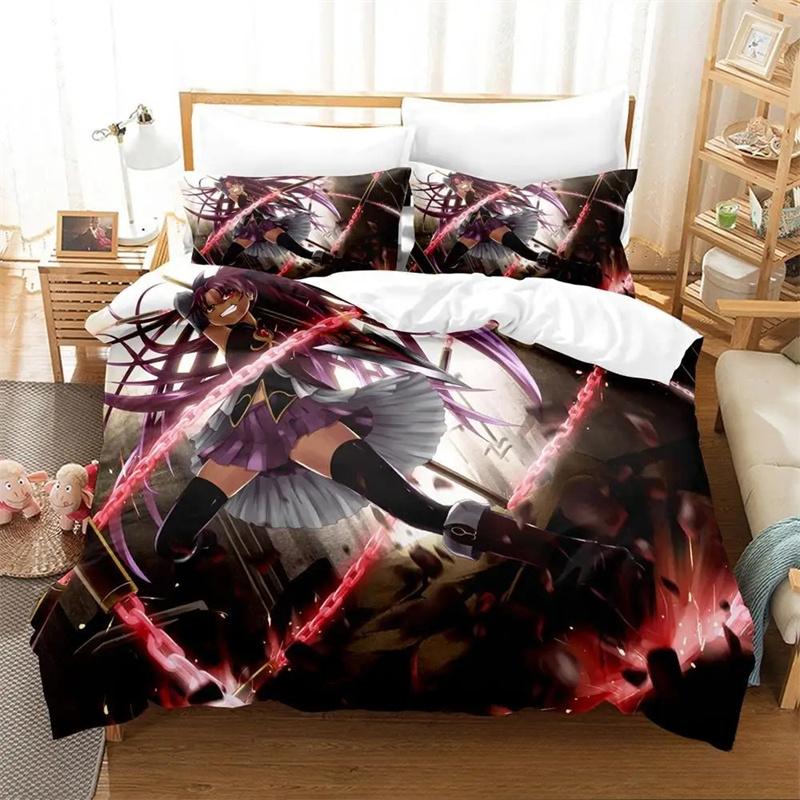 Аниме Kawaii Girls Puella Magi Madoka Magica Комплект постельного белья для мальчиков и девочек Twin Queen King Size Пододеяльник Наволочка Кровать для мальчиков Взрослый
