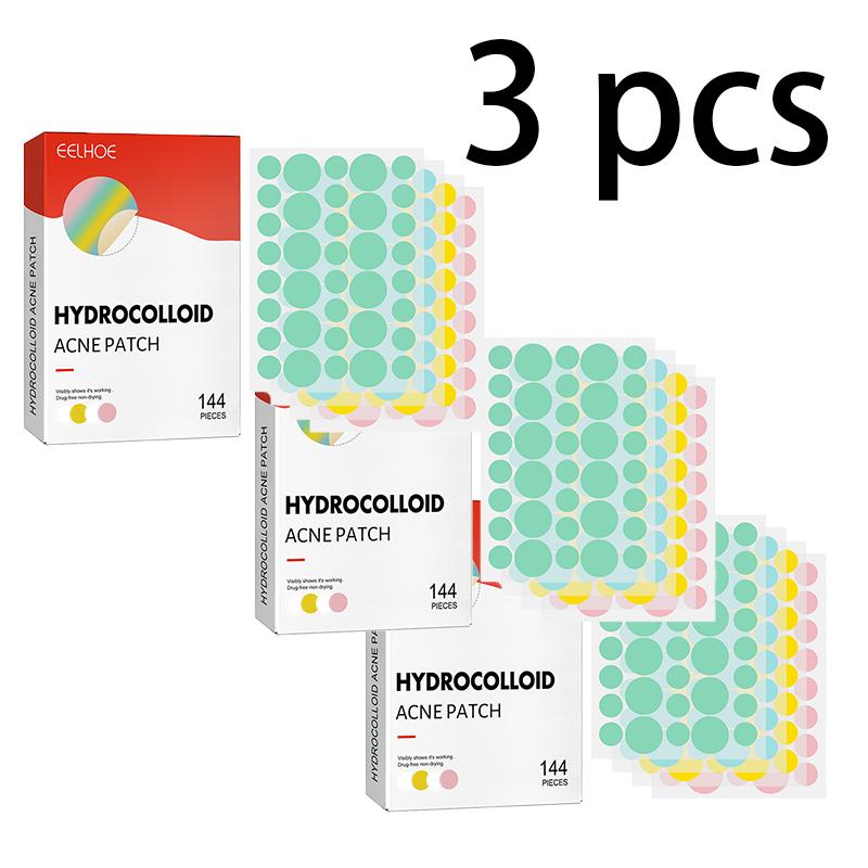 EELHOE Пластырь от прыщей Colorful Acne Patch мягко и не вызывает раздражения, осветляет прыщи и улучшает состояние кожи, склонной к акне.