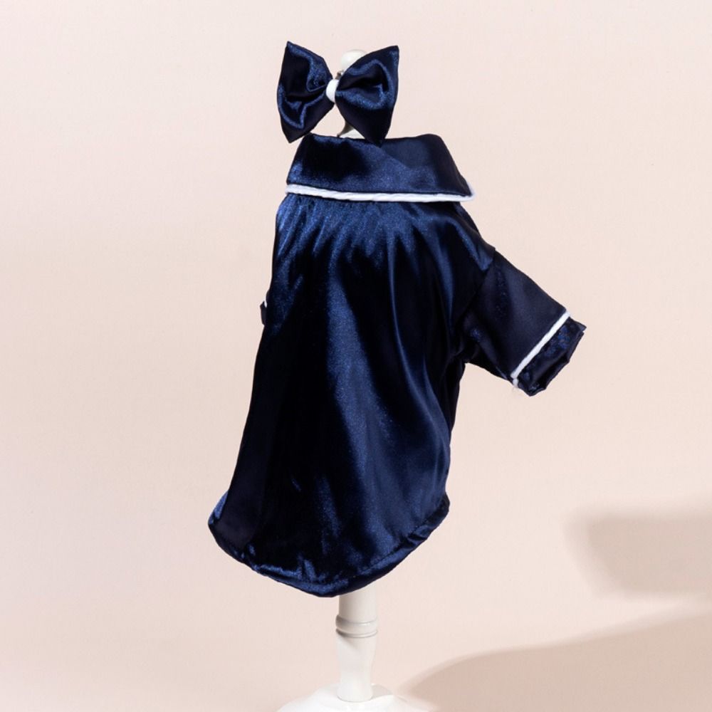 Мягкая собачья рубашка XS/L Одежда для кошек Модная пижама из шелка для питомцев Для дома