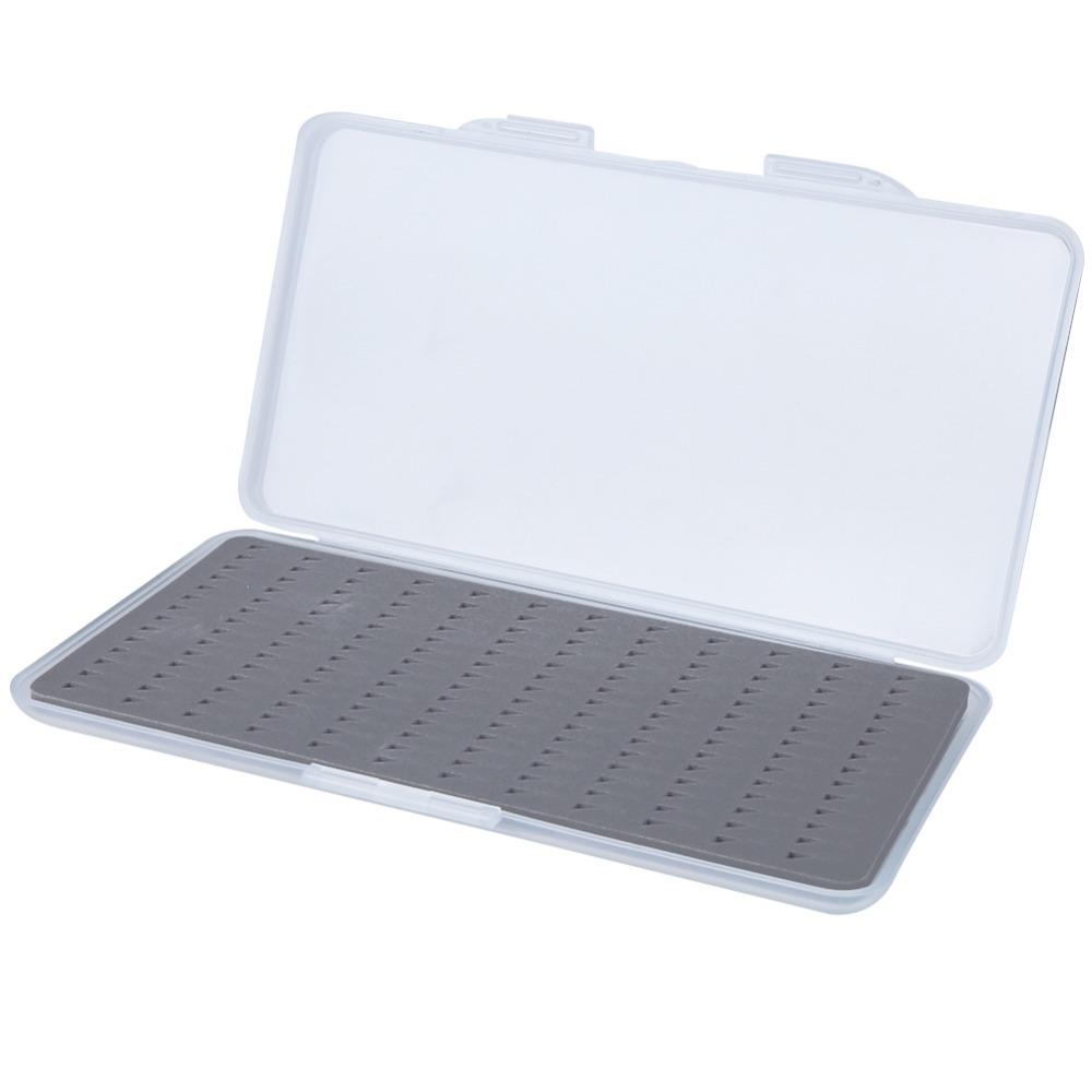 Clear Lid Fish Hook Storage Box Lightweight Fishing Bait Box Fishing Lure Case Fly Fishing