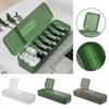 Cable Storage Box Organizer Charger Cord Storage Box With 7 Compartments Reusable Data Cable Storage Case For Home Or Travel
