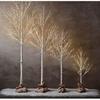 Arbre de décoration - LED Multicolore - 180 cm - Blanc - Polypropylène - Intérieur
