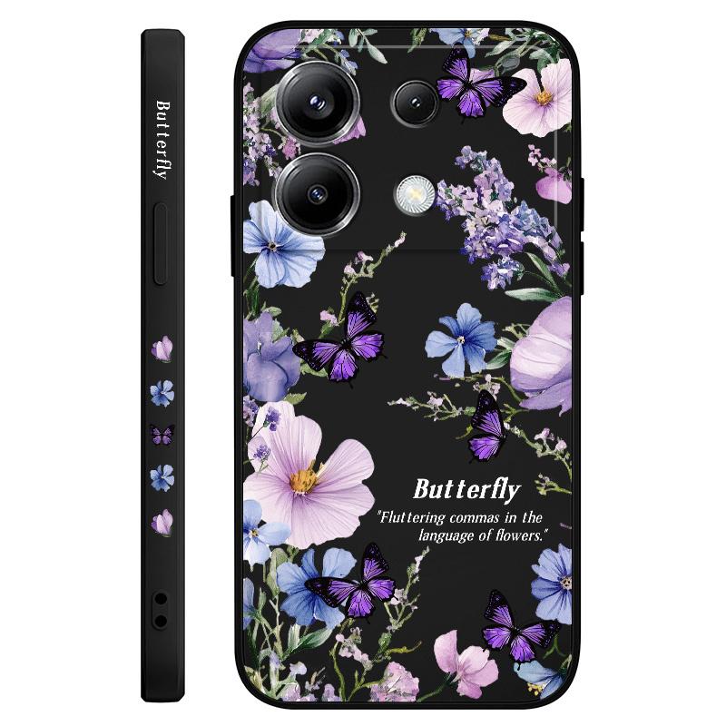 Butterfly Lovers Phone Case For Xiaomi Poco F7 X7 X6 F6 M6 M5 M5S F5 X5 F4 X4 M4 F3 M3 X3 Pro 4G 5G GT Silicone Cover