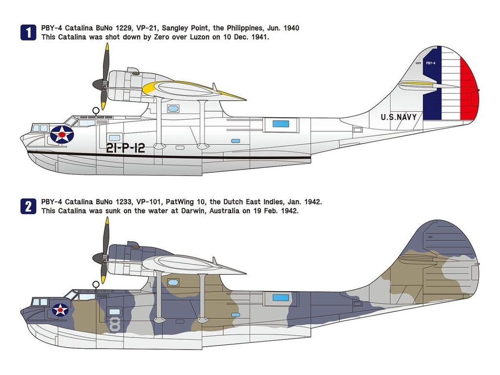 Wolfpack Design Catalina Premium Edition Набор Пластиковая модель WOLWP17214 1/72 PBY-4 (Самолет)