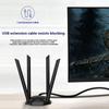 COMFAST CF-WU785AC Двухдиапазонный WiFi-маршрутизатор 1300 Мбит/с, USB-сетевой адаптер с 4 антеннами