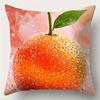 Cool Fruit Pattern Design Digital Printing Pillow Cover Short Plush Suitable Living Rooms Bedrooms Sofas Throw Cushion Cover