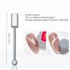1 шт. Магнитная палочка для дизайна ногтей «кошачий глаз» для гель-лака с эффектом 3D-линии и полосками, сильные магнитные ручки-инструменты для гель-лака