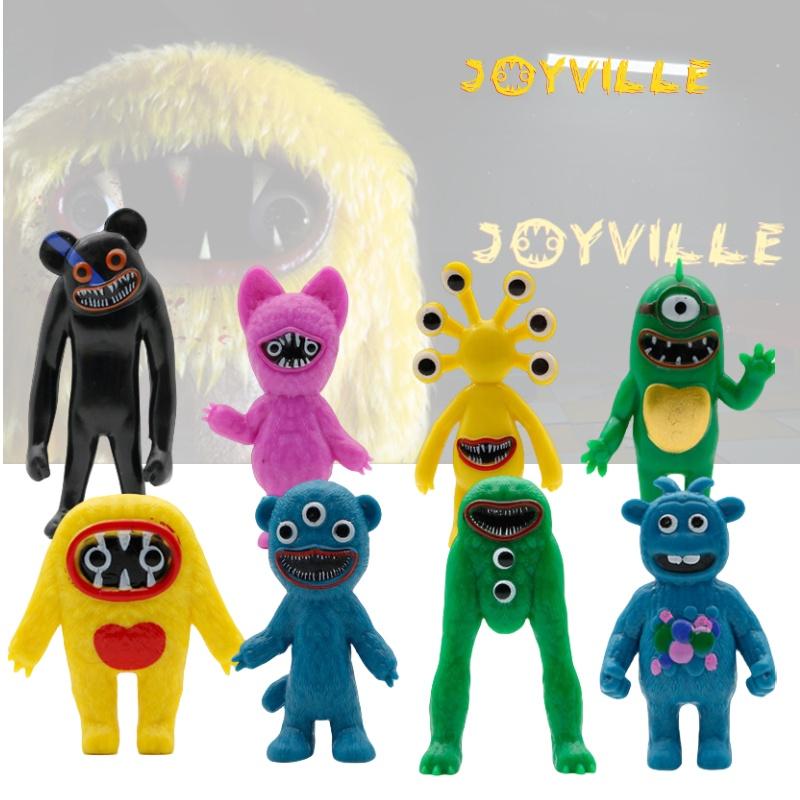 Фигурка из ПВХ Модель Улыбающийся Монстр Долина Радости Динозавр Ужас Игра Украшение для Торта