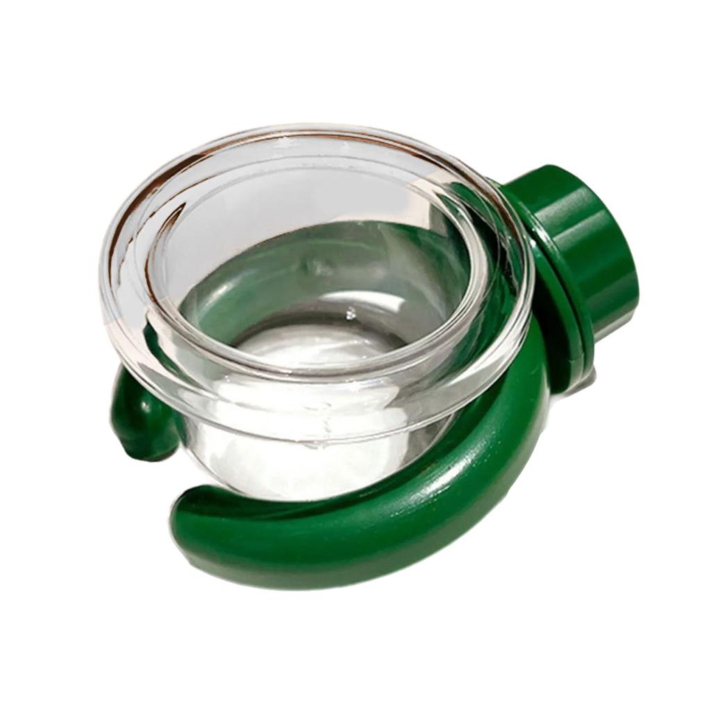 Пластиковая кормушка-миска для птичьей клетки с зажимом, легко устанавливается, прозрачная чашка для кормления попугаев, корелл и маленьких птиц