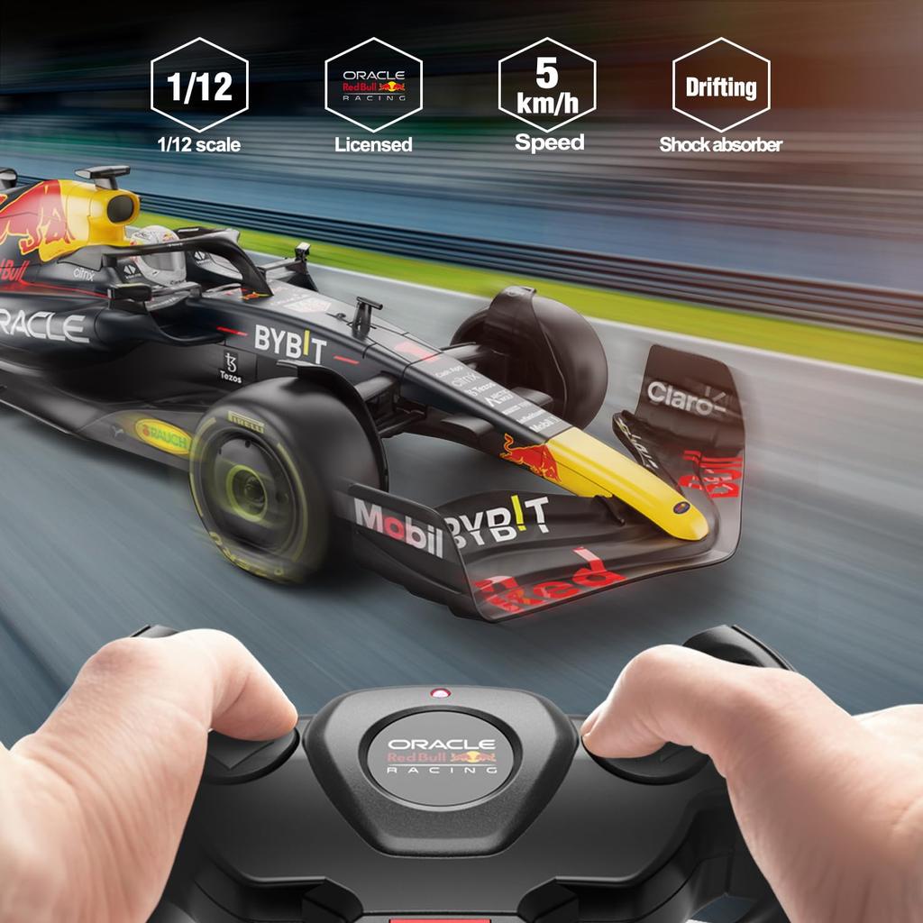 Rastar F1 Red Bull Racing Oracle Red Bull Racing Машина F1 RB18 Машина на радиоуправлении Новая 2022 Машина Red Bull Racing Первый Класс Уравнение Макс 1/12 Машина, Модель,