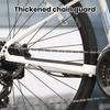 Наклейка для защиты велосипедной цепи MTB, дорожный велосипед, защита от царапин, противоскользящая расширенная конструкция, наклейка на велосипедную цепь