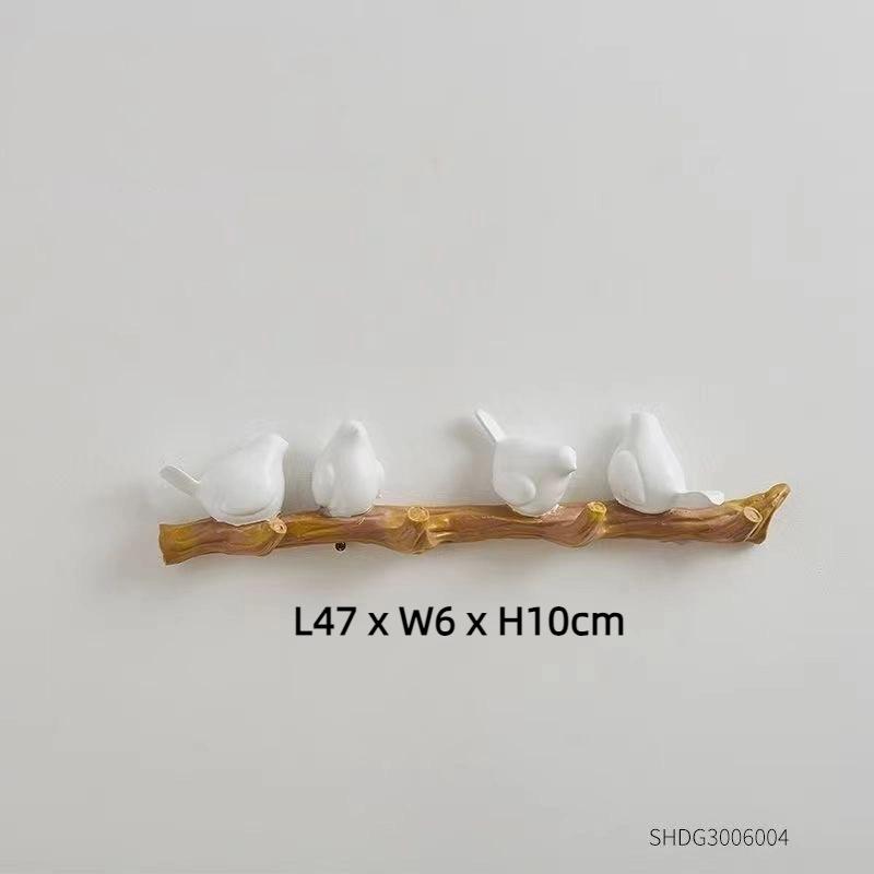 Минималистичное скандинавское 3D украшение на стену в виде птицы из смолы – Домашний декор