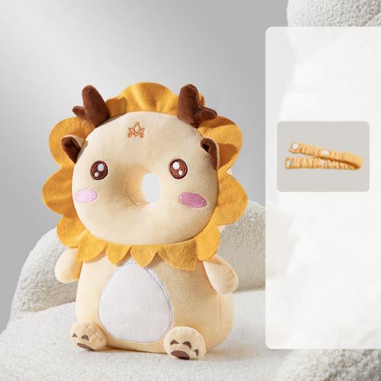 1 шт. Детская подушка против падения, подушка для поддержки головы и спины ребенка при ходьбе и наклонах, подушка для защиты от травм, в форме мультяшной пчелы