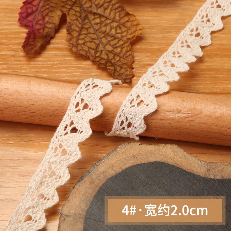 Полое кружево ручной работы своими руками Декоративный кружевной ремешок Одежда Скатерть Шторы Ткань Материал Хлопковая нить Кружевной край