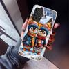 Christmas Penguin Phone Case For Samsung Galaxy A12 A52S A42 A32 A22 A51 A50 Note 20 Ultra 10 S10 Plus A71 A70 A31 A30 A10S Gala