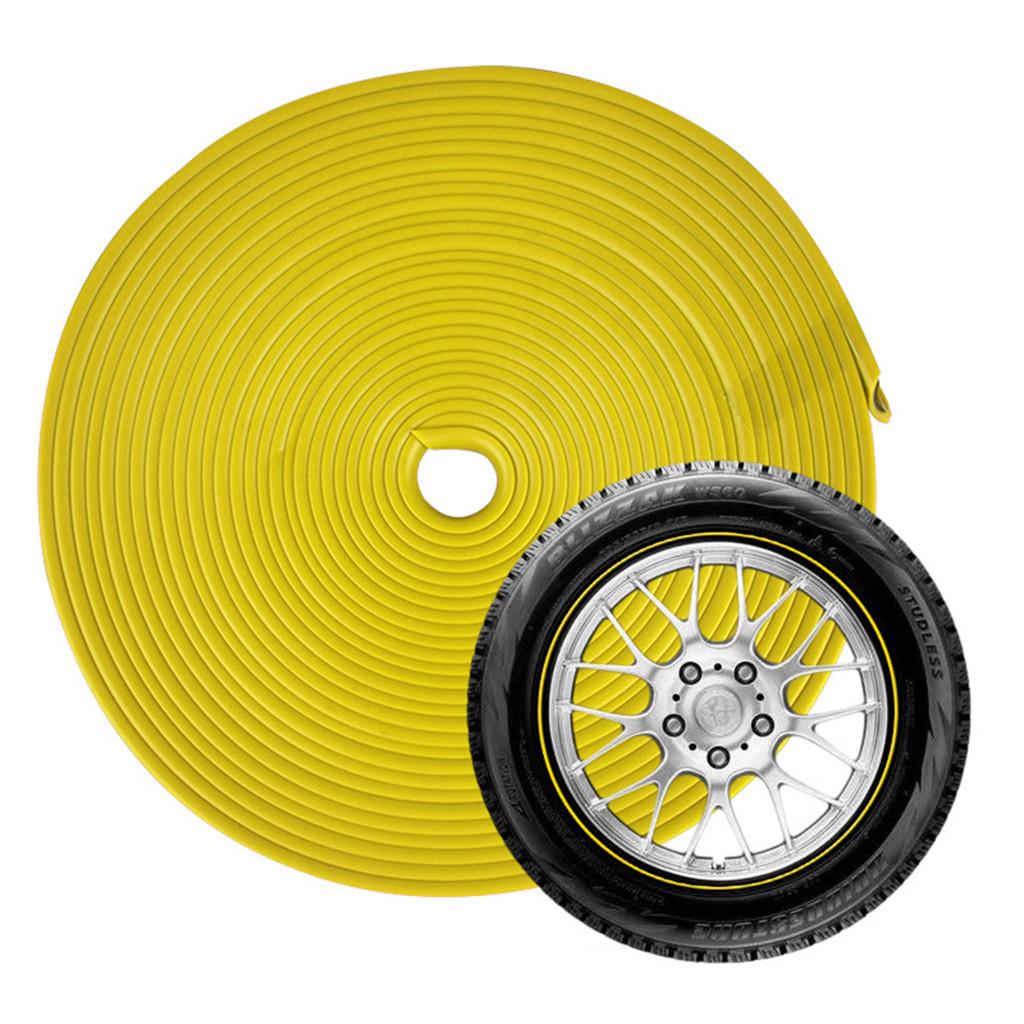 Защитные кольца для автомобильных колесных дисков, кольца из сплава, 8 метров, декоративная защитная линия, полоса