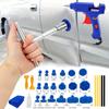 Набор инструментов для ремонта вмятин без покраски кузова автомобиля, механический слайдер для листового металла, набор для клея с присоской разных размеров