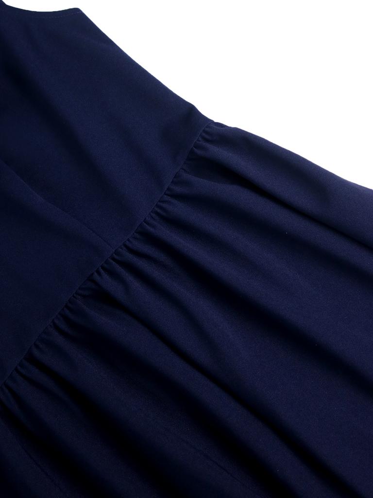 Sleeveless Bow Decoration A Line Dress Plus Size Elegant Flowy Design Garden Party Dress for Women Summer Casual Outfit Look