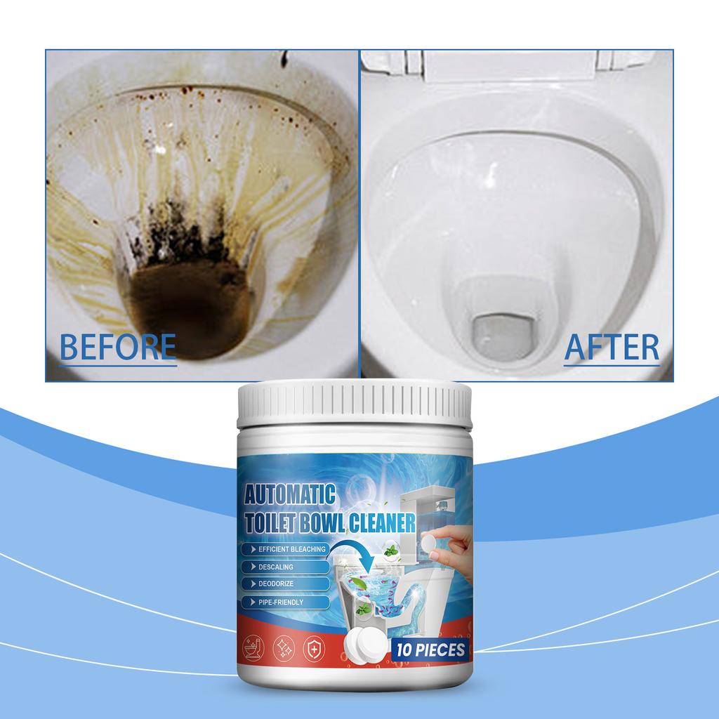 Toilet Toilet Cleaning Powerful Decontamination Efficient Sterilization, Descaling And Deodorize Toilet Cleaner Effervescent Tablets