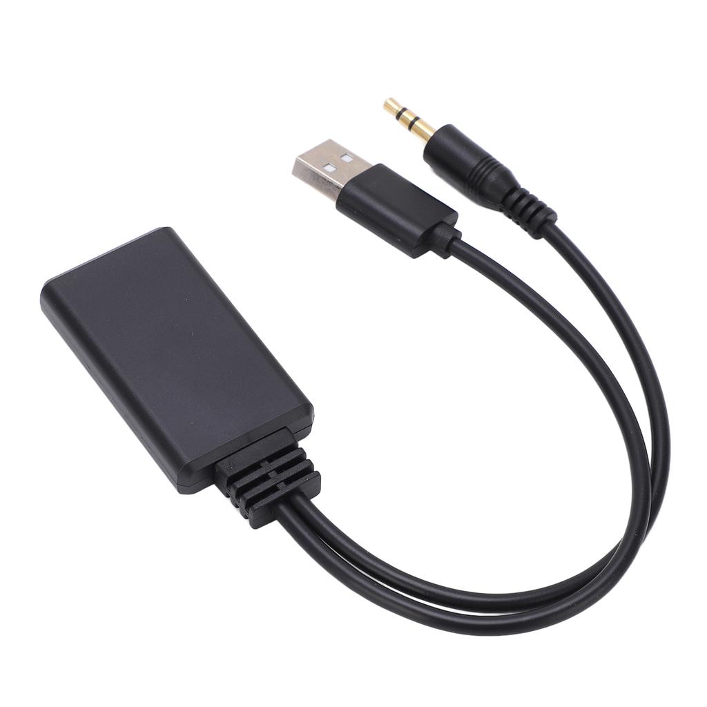 3.5mm Car Wireless Bluetooth Receiver Music Player AUX USB Adapter Universal for Auto Radio Stereo