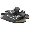 Birkenstock Arizona Big Buckle Oiled Leather Narrow 'Black' Women's 1011075