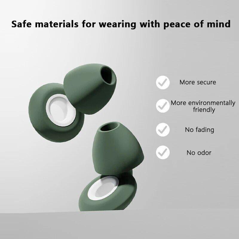 Беруши в форме петли для сна с шумоподавлением, водонепроницаемые