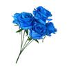 Silk Artificial Rose Flower 5 Heads Wedding Floral  for Wedding and Festival Decoration
