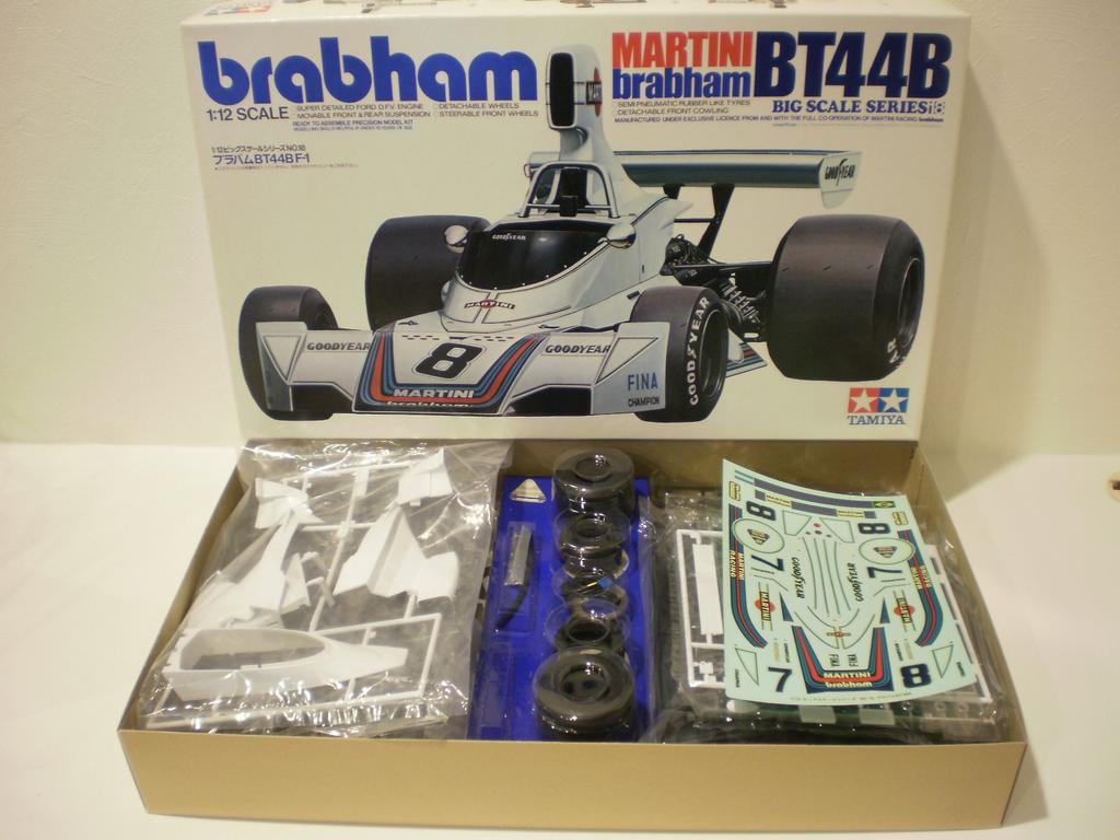 Tamiya Brabham Big Scale 1/12 BT-44B F-1 (1/12 Car 12018)