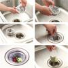 Garbage Bag Disposable Clogging Prevent Kitchen Drain Residue Collector Sink Strainer Filter Net