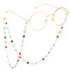 Sunglasses Holder Strap Anti-Loss Metal Eyeglass Chain Cord Lanyard for Women Outdoor Sports Vacation