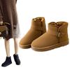 Snow boots women's thickened winter new fashion short tube versatile velvet bread shoes student short boots winter cotton shoes