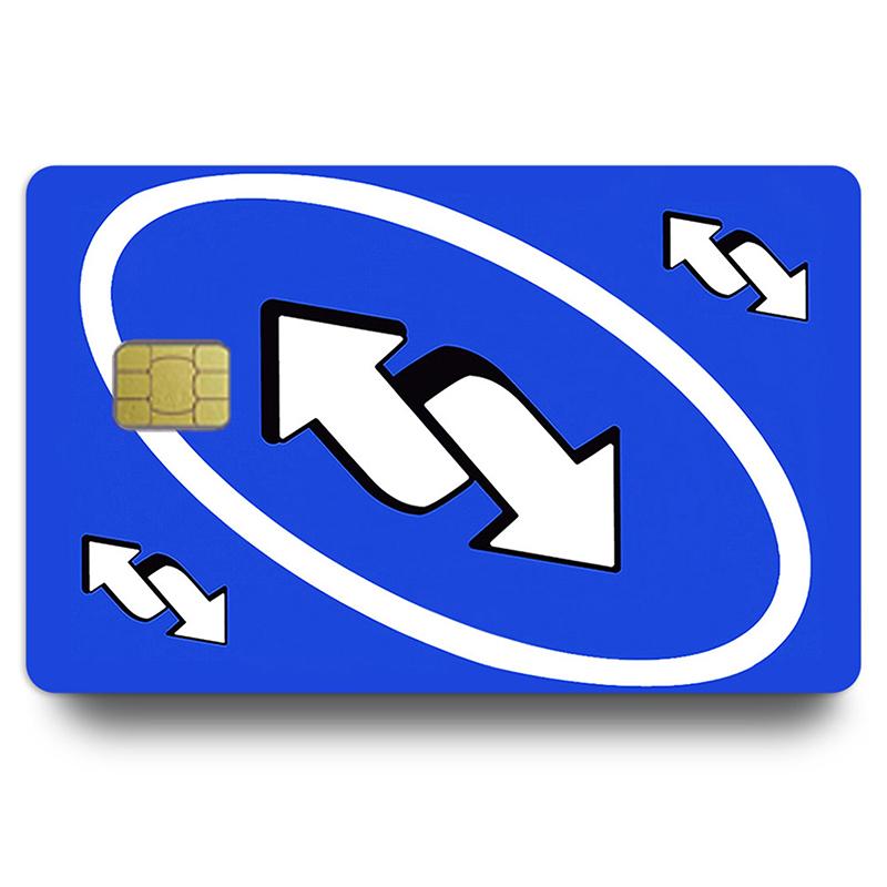 Новые забавные слова аниме ПВХ молодая кредитная карта дебетовая карта наклейка пленка чехол передняя лента для маленького большого чипа без чипа