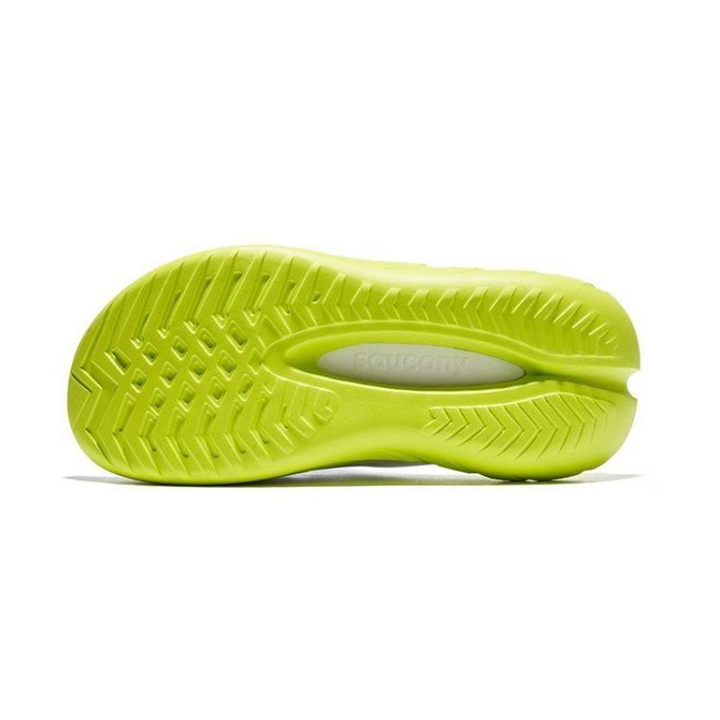 Saucony Cradle 2 unisex EVA slide slippers white green black hollow non-slip casual versatile S28903-1