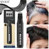Hair Dye Pen 4 Colors Hair Root Touch Up Black Brown Hair Color Stick Disposable Hair Dye Cream Brush Hair Concealer 20ml