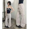 The Pink Women Cargo Multi Pocket Cut bootCut Pants