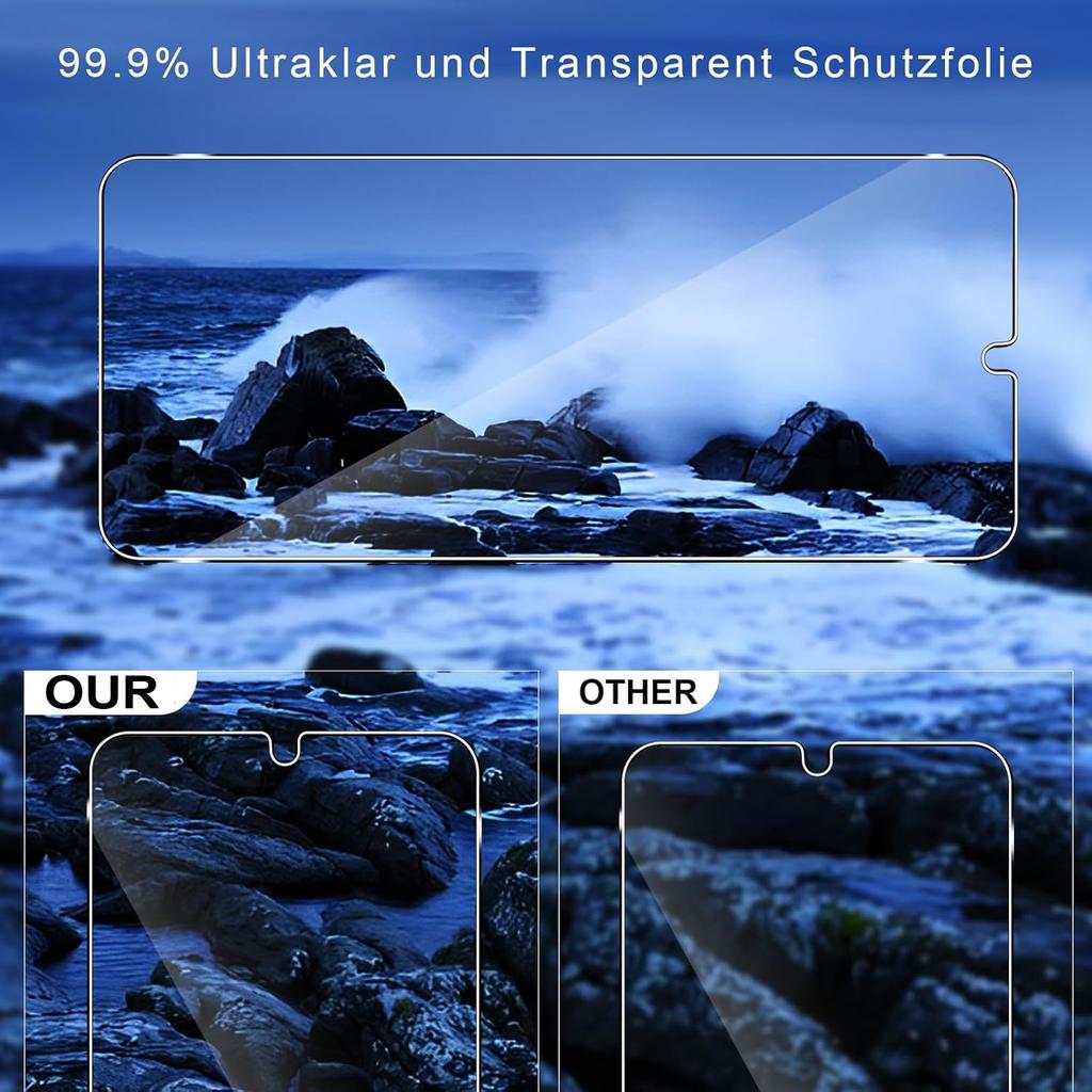 6 ШТ [3+3] Полностью Клееное Закаленное Стекло Закаленное Стекло+ Пленка для Объектива Камеры Для Redmi A5 Защитная Пленка для Экрана Для Xiaomi Redmi A5 HD Защитная Пленка для Объектива Телефона