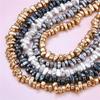 Antique Gold Hematite Electroplated Beads for DIY Jewelry Making