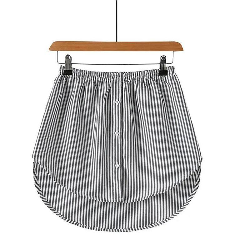 Модный женский регулируемый искусственный топ, мини-юбки, рубашка, блузка, удлинитель, многослойная одежда, аксессуары