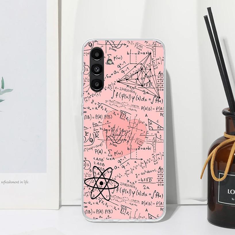 Physics Chemical Mathematics Phone Case For Samsung Galaxy A17 A37 A57 A16 A26 A36 A56 A15 A25 A35 A55 A14 A24 A34 A54 A13 A23 A