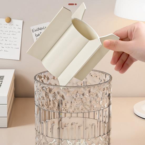 Подставка для ручек Съемный вращающийся на 360 градусов дизайн Большая вместимость Контейнер для кистей для макияжа Вращающаяся подставка для ручек