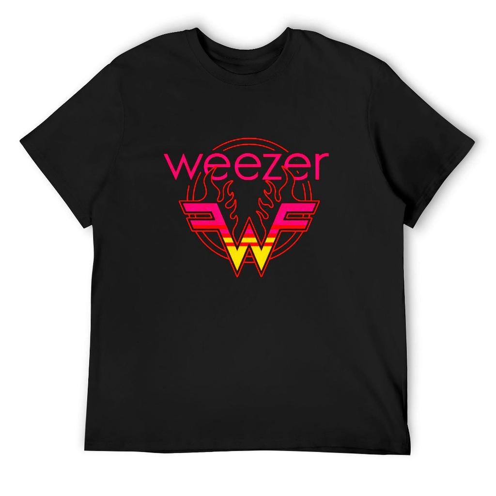 Kk weezer Футболка для спортивных фанатов кавайная одежда черные футболки для мужчин