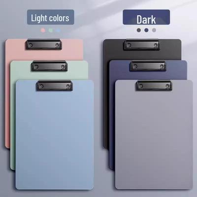 Планшет А4 с твердой подложкой и зажимом для бумаги для офисного использования