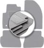 Gray car mats for: Ford Fiesta MK6 hatchback (2002-2010)